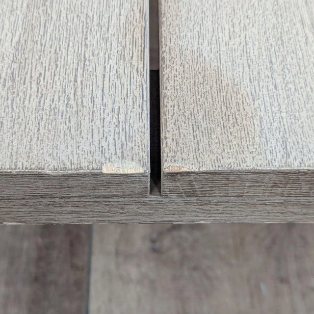 Wood Restoration Hardware Aegean Weathered Teak Outdoor Coffee Table For Sale - Image 7 of 8