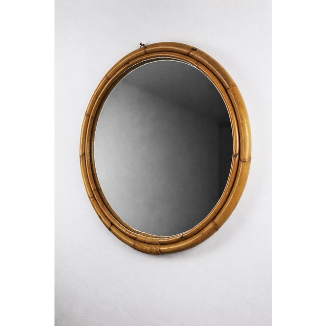 Porthole Style Mirror, Italy, 1960s, in Good conditions. Designed 1960 to 1969 This piece is designed in the style of the...