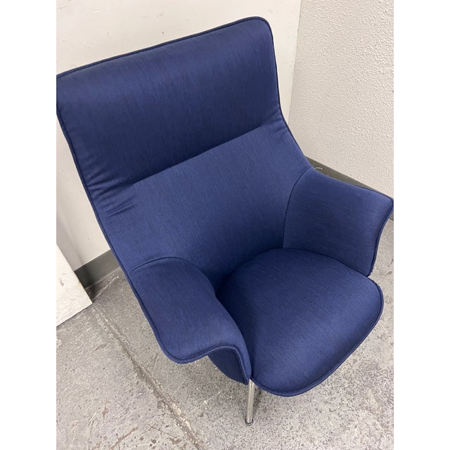 Muuto Doze Lounge Chair in Cobalt Blue | Chairish