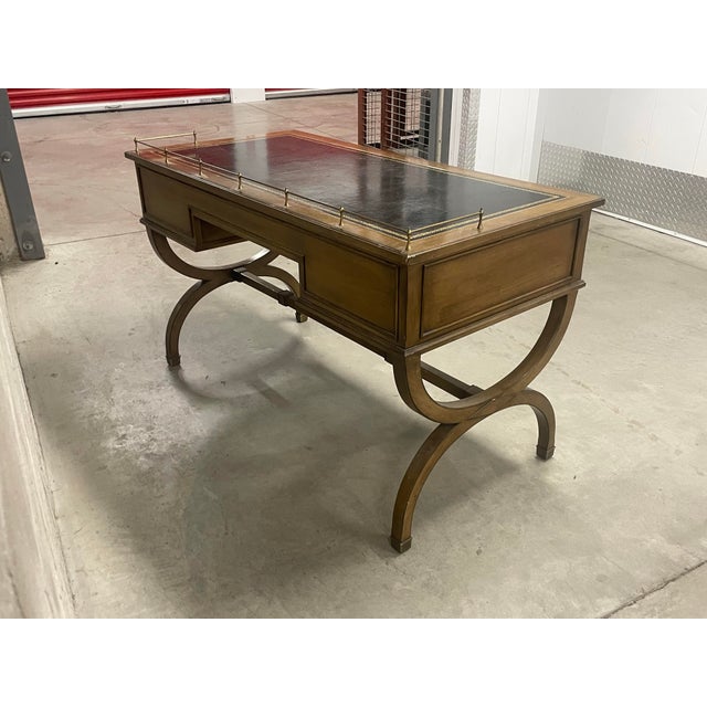 Sligh-Lowry Furniture Co. Sligh Campaign Style Writing Desk For Sale - Image 4 of 7