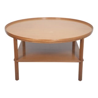 Vintage Cigar Coffee Table in Mahogany by Kaare Klint, 1970s For Sale