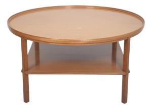Vintage Cigar Coffee Table in Mahogany by Kaare Klint, 1970s