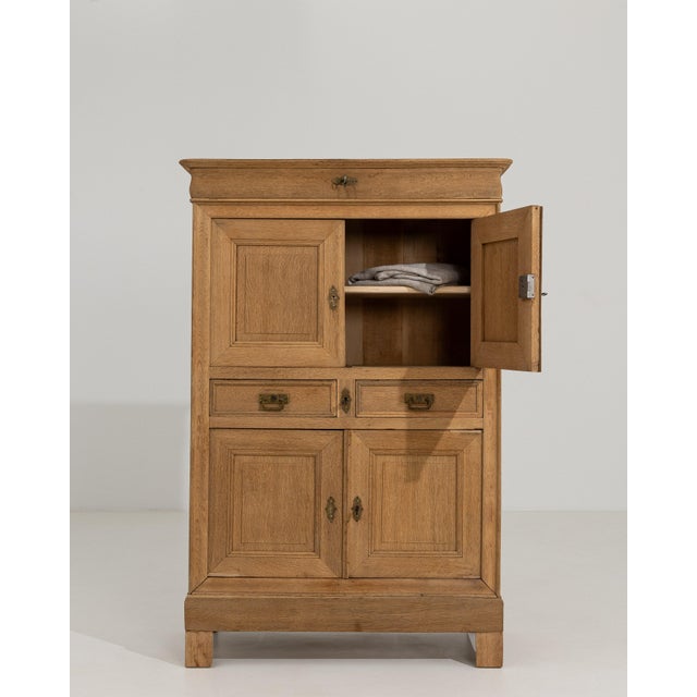 Oak Louis Philippe Cabinet, Antique, France, 19th Century For Sale - Image 4 of 12