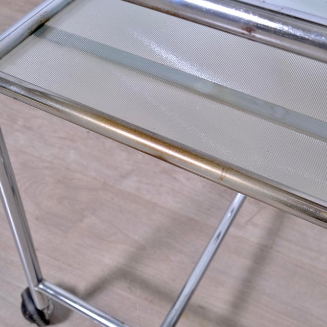 Vintage Italian Medical Cart, 1960s For Sale - Image 6 of 9