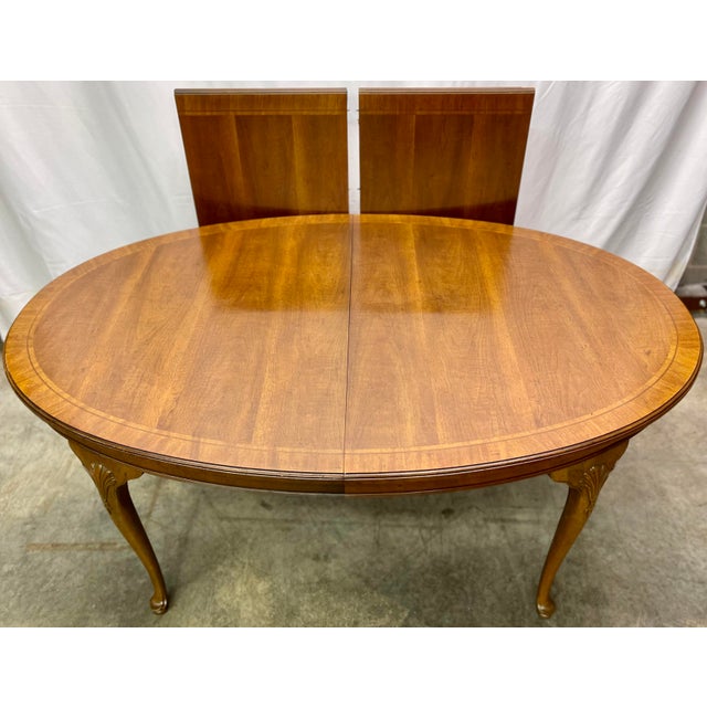 Vintage Walnut Henredon 18th Century Portfolio III Extension