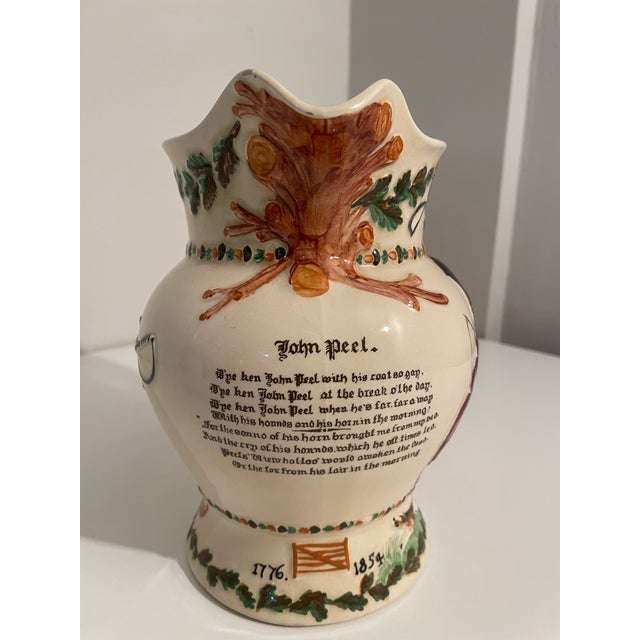 English Fox-Hunt Jug by Beswick — “John Peel” — British Country Estate Accent / Period Prop For Sale - Image 4 of 11
