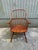 Vintage Stickley Sack Back Solid wood Windsor Armchair It features solid wood frame, spindle back, Arched sack back frame...