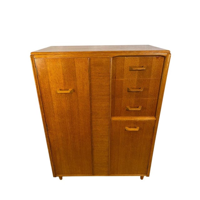 Mid-Century Oak Compactum Gentleman's Wardrobe from G-Plan E. Gomme, 1950-1960 For Sale - Image 15 of 15