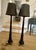 2000 - 2009 Contemporary Tall Console Lamps - a Pair For Sale - Image 5 of 12