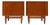 Vintage 1960s Danish Mid Century Svend Åge Madsen Teak Tambour Door Nightstands - Pair For Sale