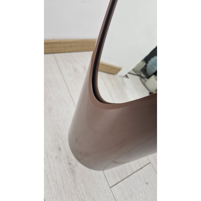 Model Unghia Nail Lipstick Floor Mirror in Brown For Sale - Image 6 of 15