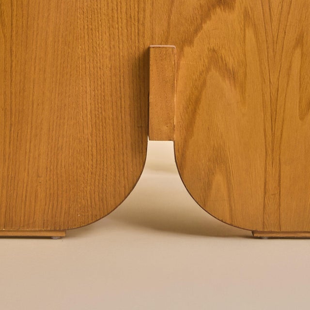 Italian Ash Wood Stool, 1960s - 4 Available For Sale - Image 11 of 12
