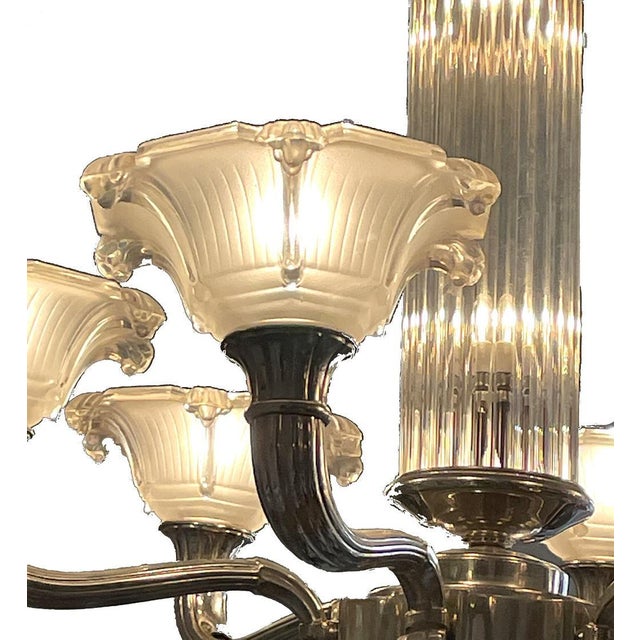 Art Deco Ceiling Lamp For Sale - Image 3 of 8