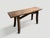 1950s Andrianna Shamaris Teak Wood Wabi Sabi Bench For Sale - Image 5 of 5