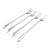 1958 Reed & Barton "The Diamond" Sterling Cocktail Forks by Gio Ponti - Set of 4 For Sale