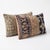 Mid-Century Modern Beige Oushak Rug Pillow Cover 16'' X 24'' - Set of Two For Sale - Image 3 of 4