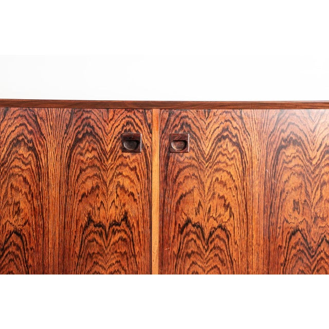 Vintage Scandinavian Buffet in Rosewood by Erik Brouer for Brouers Mobelfabrik, 1960 For Sale - Image 9 of 13