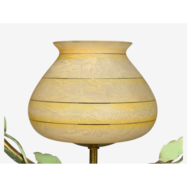 Brass 1950s Nybro Armaturfabrik, Pendant Light, Brass, Metal For Sale - Image 8 of 10