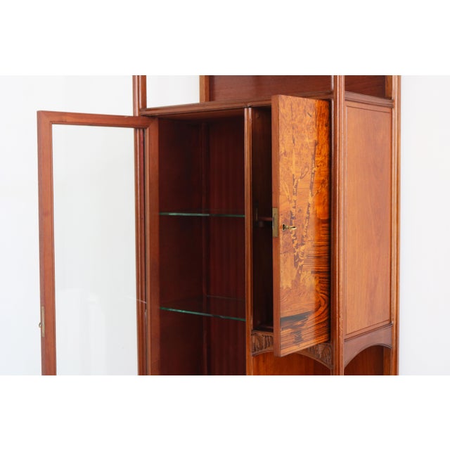 Art Nouveau Marquetry Display Cabinet by Louis Majorelle, France, 1900 For Sale - Image 12 of 18