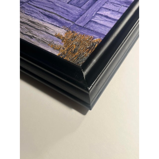 1960s 1969 Oil on Canvas Painting by Andrew William Vachon "Jesse James, the Studio" For Sale - Image 5 of 9