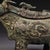 Early 20th Century Bronze Ox-Form Vessel – 4.3" Archaic Style Covered Censer For Sale - Image 10 of 10