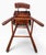 Pair Mid Century Wood Slat Swivel Bar Height Stools by Arthur Umanoff For Sale In New York - Image 6 of 12