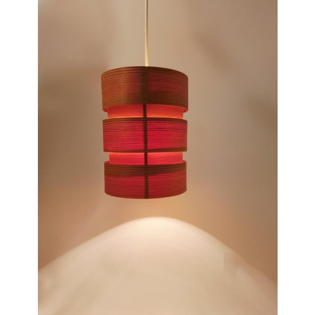 Pendant Light by Hans-Agne Jakobsson for Ellysett, in Very Good conditions. Designed 1960 to 1969 This piece has an...