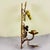 Italian Gold Leaf Tole Peinte Grape Vine Candle Sconce For Sale - Image 9 of 16