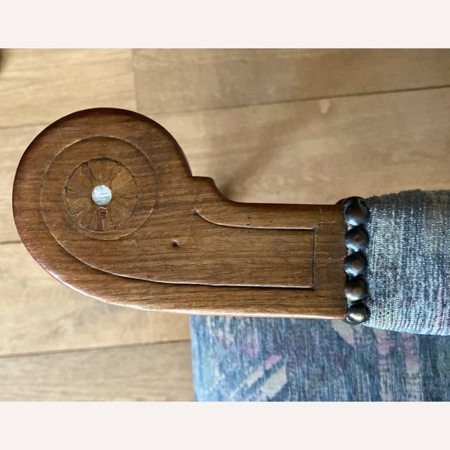 Brown Arts and Crafts English Armchair For Sale - Image 8 of 12