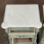 Pair 19th Century French Louis XVI Painted Nightstands With Carrara Marble For Sale - Image 16 of 18