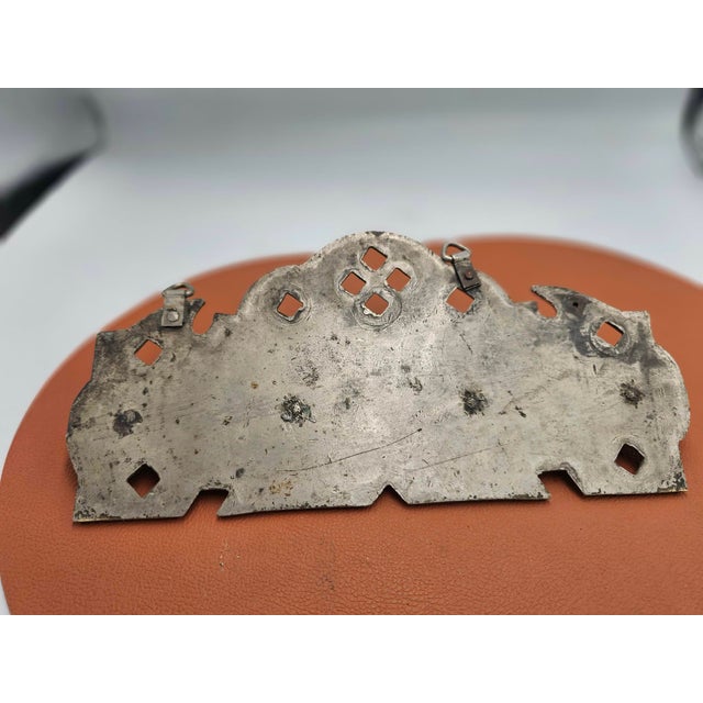 1920s Art Deco Nickel-Plated Brass Coat Rack, 1920s For Sale - Image 5 of 6