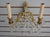 Age: Approx: 30 Years Old Details: Louis XV Style High Quality Construction French Style Stunning Brass & Crystal...