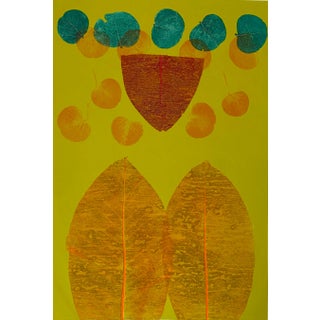 "Falling Leaves 5" Unique Monotype by Joan Giordano For Sale