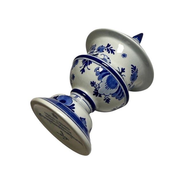 Vintage Hand-Painted Money Box by Royal Delft, 1989 For Sale - Image 15 of 17