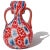 Beautiful antique Murano hand blown millefiori flower mosaic Italian art glass decorative double handle cabinet vase....
