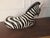 Black Vintage Pina Black & White Zebra Sculpture For Sale - Image 8 of 13