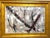 Wood Niki Smith Monumental Abstract Expressionist Impasto Painting Giltwood Frame For Sale - Image 7 of 8