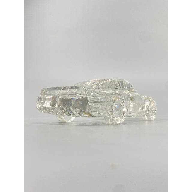 Glass Table Model of a Porsche 911 Sc / 959 Tribute from Riedel For Sale - Image 11 of 18