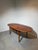 Mid-Century Modern Oval Extendable Dining Table in Teak For Sale - Image 9 of 9