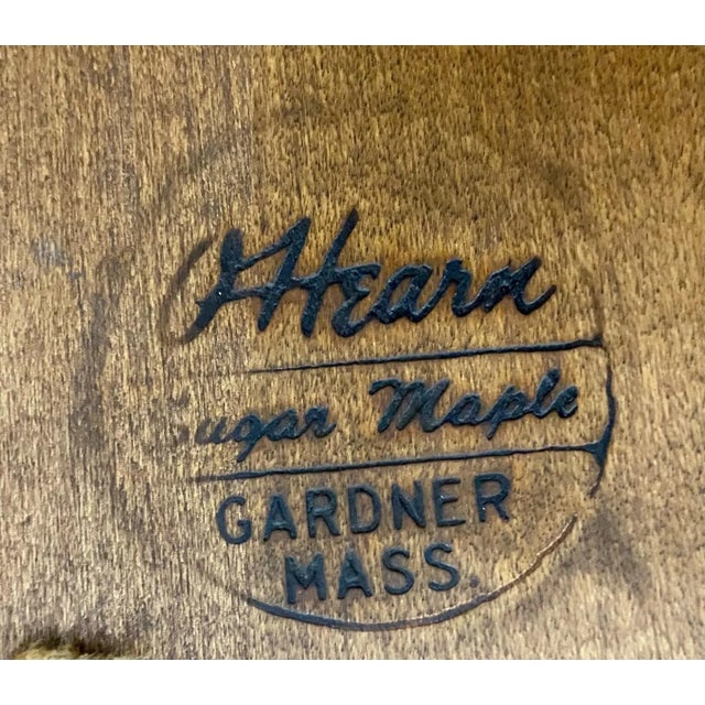 Jacobean Vintage Jacobean William & Mary Style Gateleg Drop Leaf Dining Table by O'Hearn For Sale - Image 3 of 10