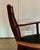 1960s A Danish Pair of High-Backed Dining Table Chairs With Armrests For Sale - Image 10 of 18