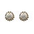 The Ellis Studs – featuring a round centerpiece with contrasting stones, these semi-precious earrings combine vintage...