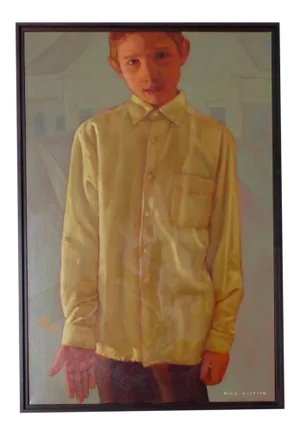 Nick Kosciuk "Boy" Oil Painting