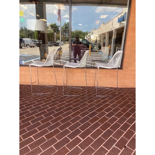 Elevate the counters and bars of your modern home with the refined style of the Guapa Stool from Midj. A set of three long...