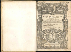 Ludovico Ariosto, Orlando Furioso Illustrated Edition, 1800s, Etching