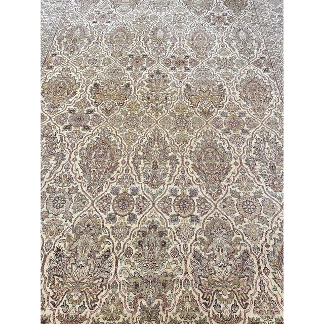9x13 Indo Agra Area Rug - 107047 For Sale - Image 9 of 12