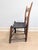 19th Century Early American Primitive Child's Ladderback Chair With Woven Leather Seat For Sale - Image 4 of 14