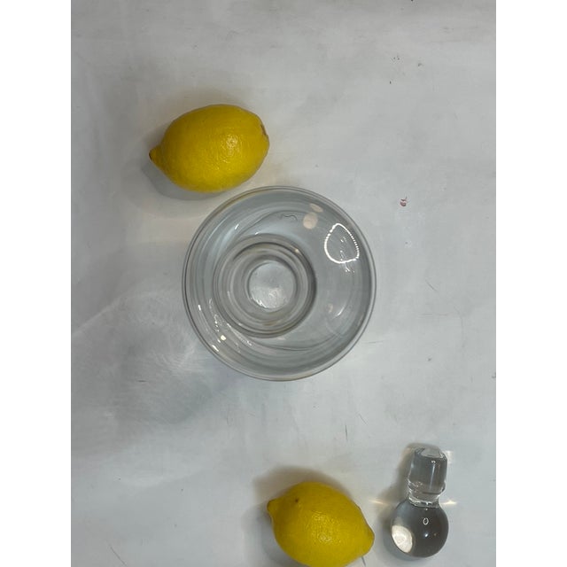 Glass The Marquis Moments Hourglass Decanter by Waterford. For Sale - Image 7 of 9