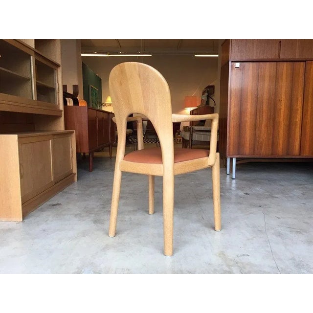 Niels Koefoed Oak Desk Chair by Niels Koefoed für Koefoeds Hornslet, 1960s For Sale - Image 4 of 11
