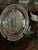 Antique Silverplate Small Round Tray For Sale - Image 9 of 12